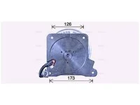 Visco koppeling AVA Cooling 504054623AD Visco koppeling AVA Cooling 504054623AD