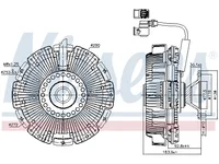 Acoplamiento visco Nissens 1846014