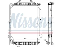 Radiator Nissens 42532035