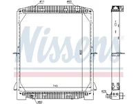 Radiator Nissens 2204127