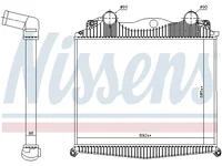 интеркулер Nissens 81061300155