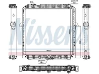 Radiador Nissens 9605002601