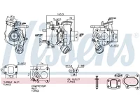 Turbo Nissens 9240962499