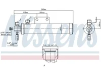 Air dryer Nissens 0008303083