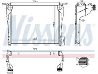 Интеркулер Nissens 9605000002