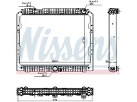 Radiatore Nissens 9605002901
