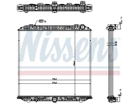 Radiatore Nissens 9605000801