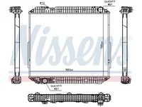 Radiator Nissens 9605003001