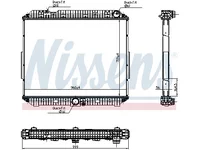 Radiatore Nissens 9605002801