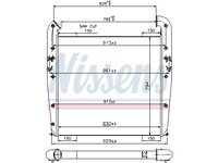 Intercooler Nissens 1510014