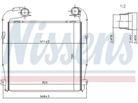 Интеркулер Nissens 1776067