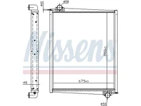 Radiador Nissens 10570473