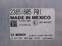 Engine management ECU Renault 7423851805 Engine management ECU Renault 7423851805