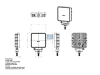 Work light DT Spare Parts