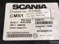 Unité de commande ECU CMS Scania 2570114 Unité de commande ECU CMS Scania 2570114