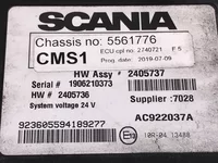 Unité de commande ECU CMS Scania 2570114 Unité de commande ECU CMS Scania 2570114