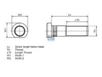 Болт колело DT Spare Parts