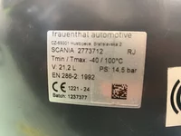 Rezervor aer Scania 1448883
