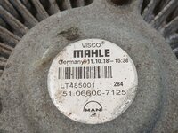 Вискомуфта вентилятора MAN 51066007050