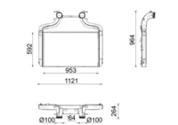 Intercooler Behr 1852031