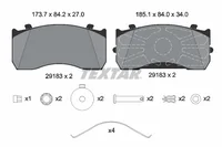 Bremsbelagsatz Textar 0004211010 Bremsbelagsatz Textar 0004211010