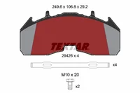 Bremsbelagsatz Textar 2127745