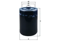 Filtre à carburant Mahle 5001853860