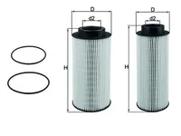 Filtre à carburant Mahle 1736248