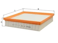 Kabinenluftfilter Mahle 8143691