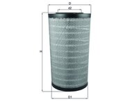 Luftfilter Mahle 1854407