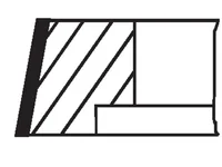 Piston ring kit Mahle 4220300024