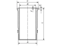 cilinderbus Mahle 20760235