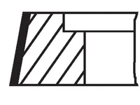 Piston ring kit Mahle 247573