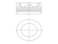 Piston Mahle 1545952