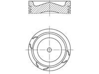 Piston Mahle 1638356