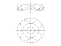 Piston Mahle 51025006103