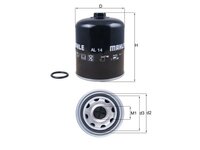 Lufttrocknerfilter Mahle 5001843522