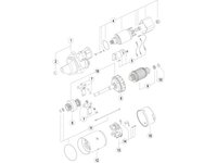 Motor de arranque Mahle 2041237