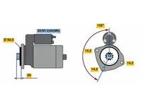 Motor de arranque BOSCH 0051516401