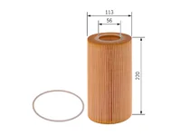 Oliefilter BOSCH 1629393