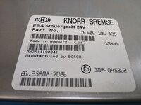 ECU EBS MAN 81258087086