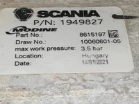 Cooling package Scania DC13 125 490 1781365