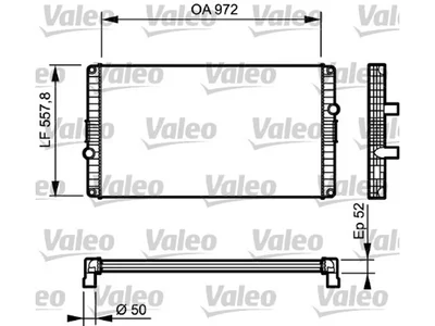 Kühler Valeo 85000167