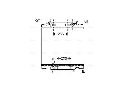 Radiator AVA Cooling 41218266 Radiator AVA Cooling 41218266