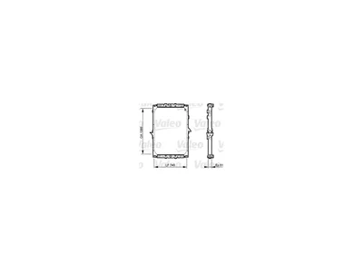 Radiator Valeo 1858772 Radiator Valeo 1858772