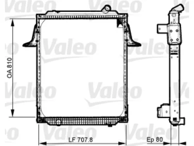 Radiator Valeo 5010315739 Radiator Valeo 5010315739