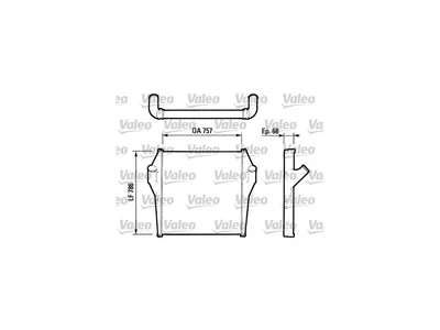 Intercooler Valeo 5001856469 Intercooler Valeo 5001856469