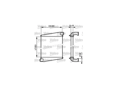 Intercooler Valeo 3183726 Intercooler Valeo 3183726