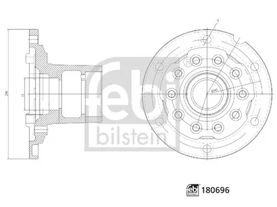 Set rulment roata Febi 81443010169 Set rulment roata Febi 81443010169