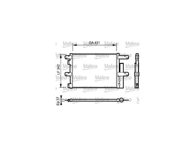 Condensator Valeo 504238741 Condensator Valeo 504238741